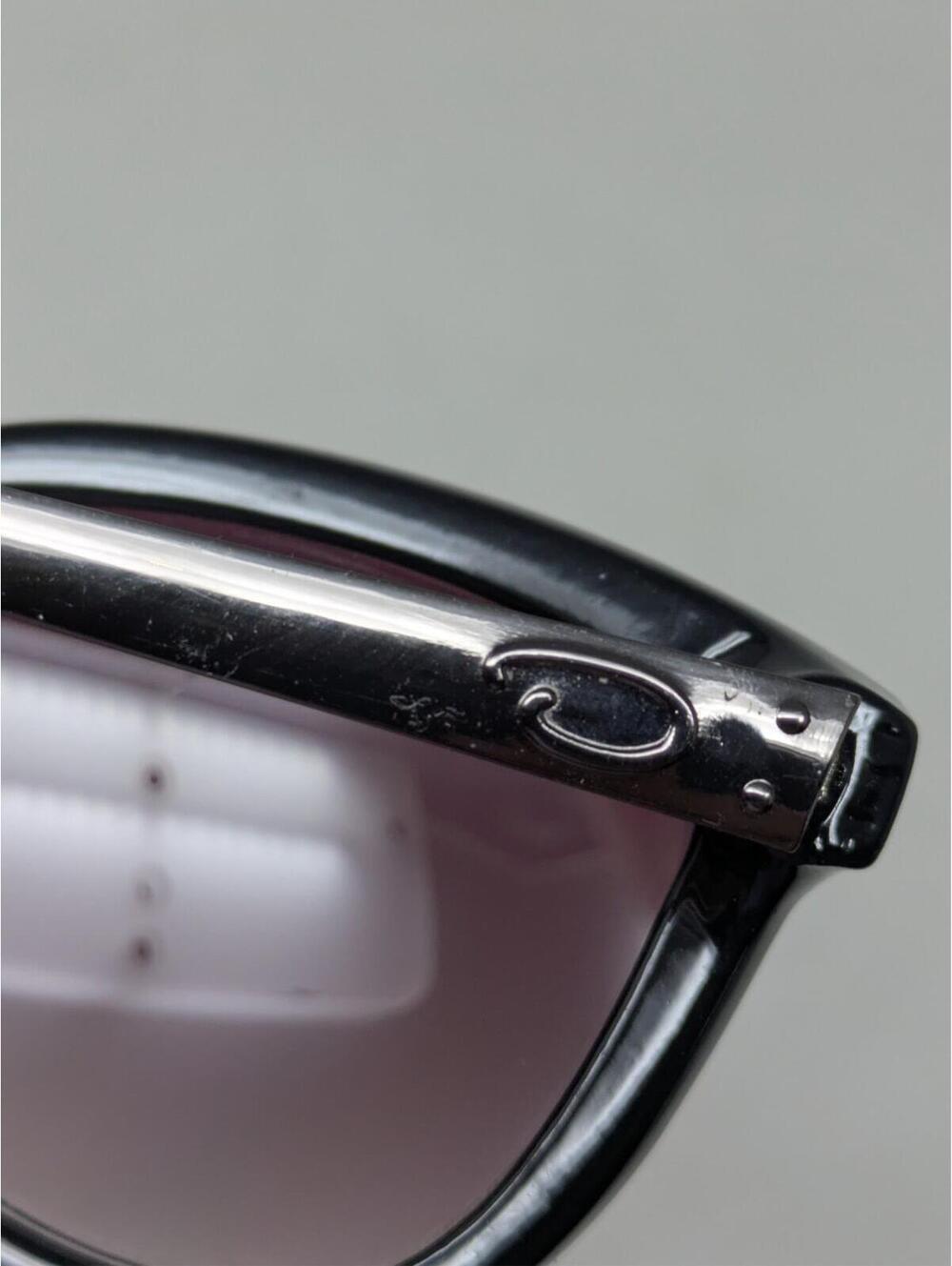 Oscar De La Renta 1244 Black Cat Eye Gradiant Purple Lens Sunglasses - Picture 9 of 12